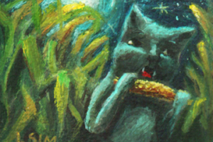 Blue Corn Cat