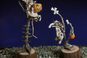 Bunny Mummy and Cow Dog