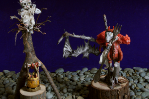 Mummy Cat n Devil Rat