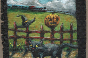 Country Black Cat