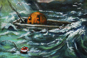 Pumpkin Fishing at Sea